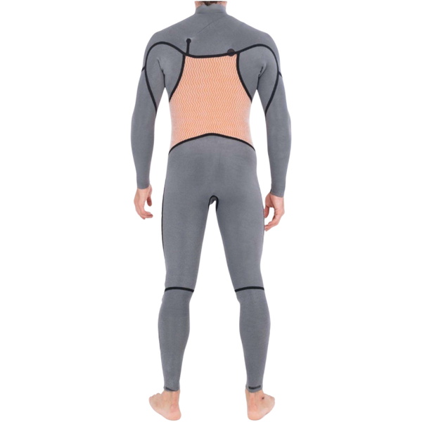2026 Hurley M&auml;nner Plus 4/3mm Neoprenanzug MFS0012403 - Black / Skyblue